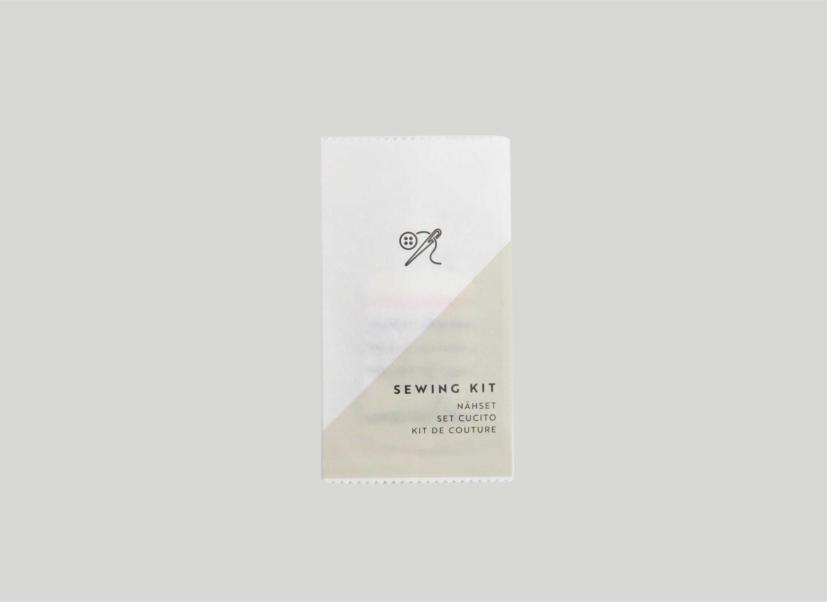 BASIC PAPER - Kit de couture dans un sachet en papier