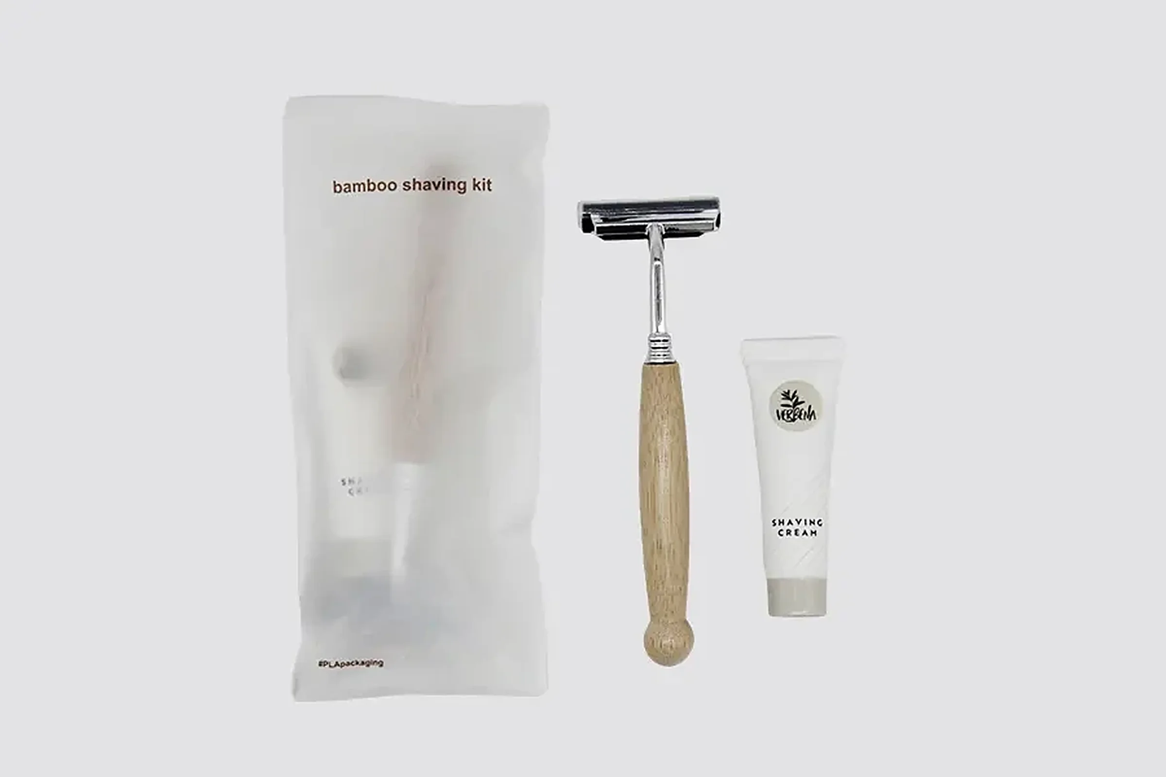 Classic Amenities Set da barba in sacchetto PLA