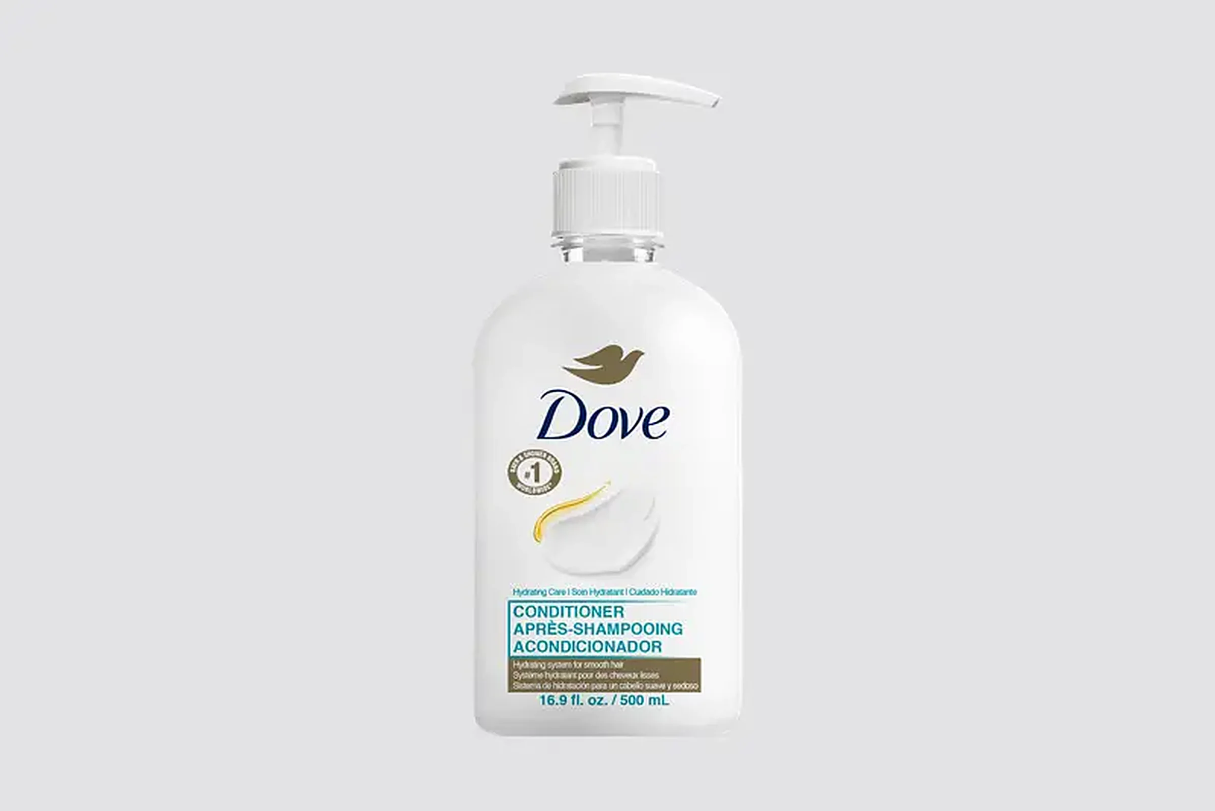Dove Professional Hydrating Care – Dispenser 500 ml, Balsamo, con dosatore a pompa