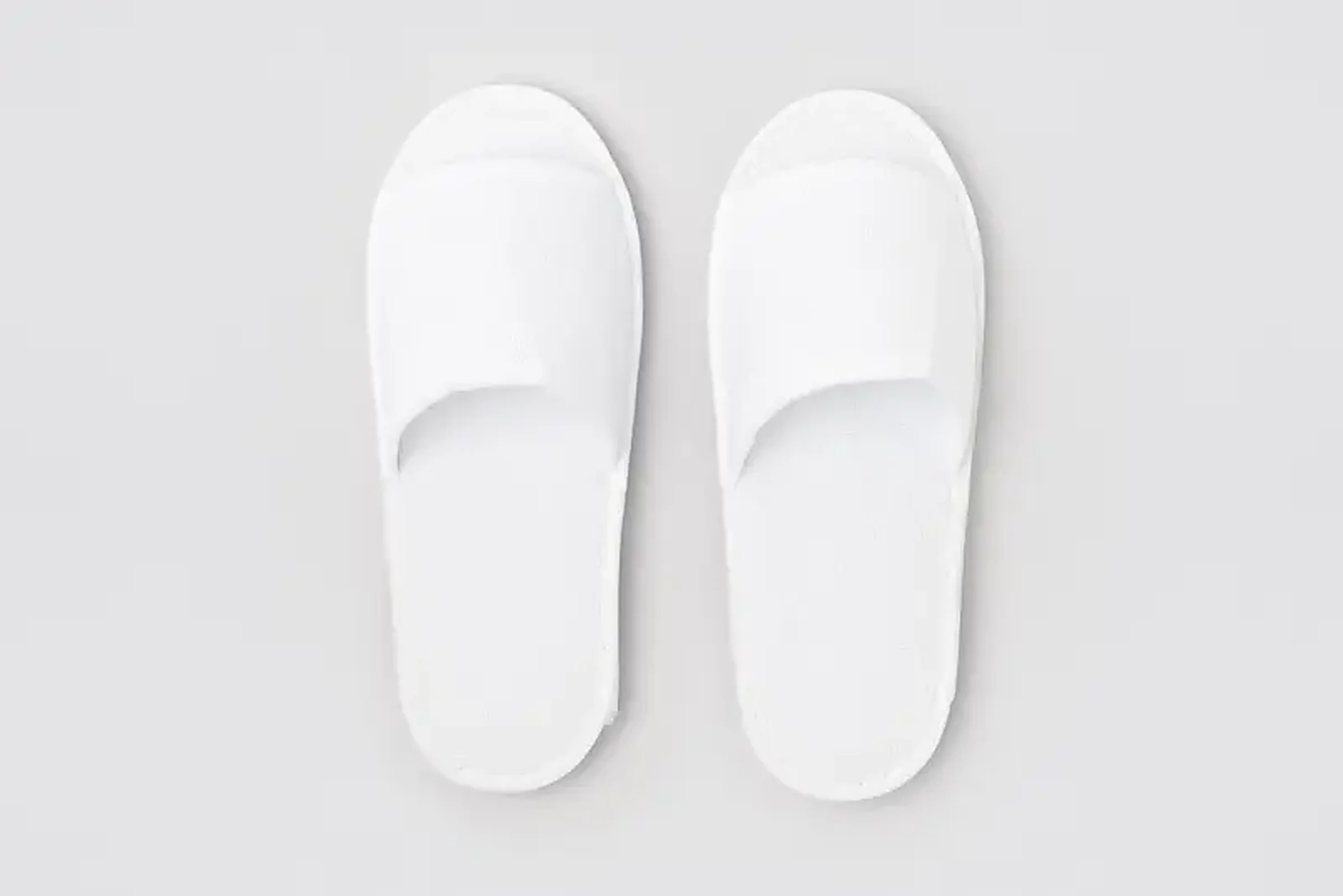 Nitra, aperta, colore bianco, misura 28,5cm | pantofola per hotel
