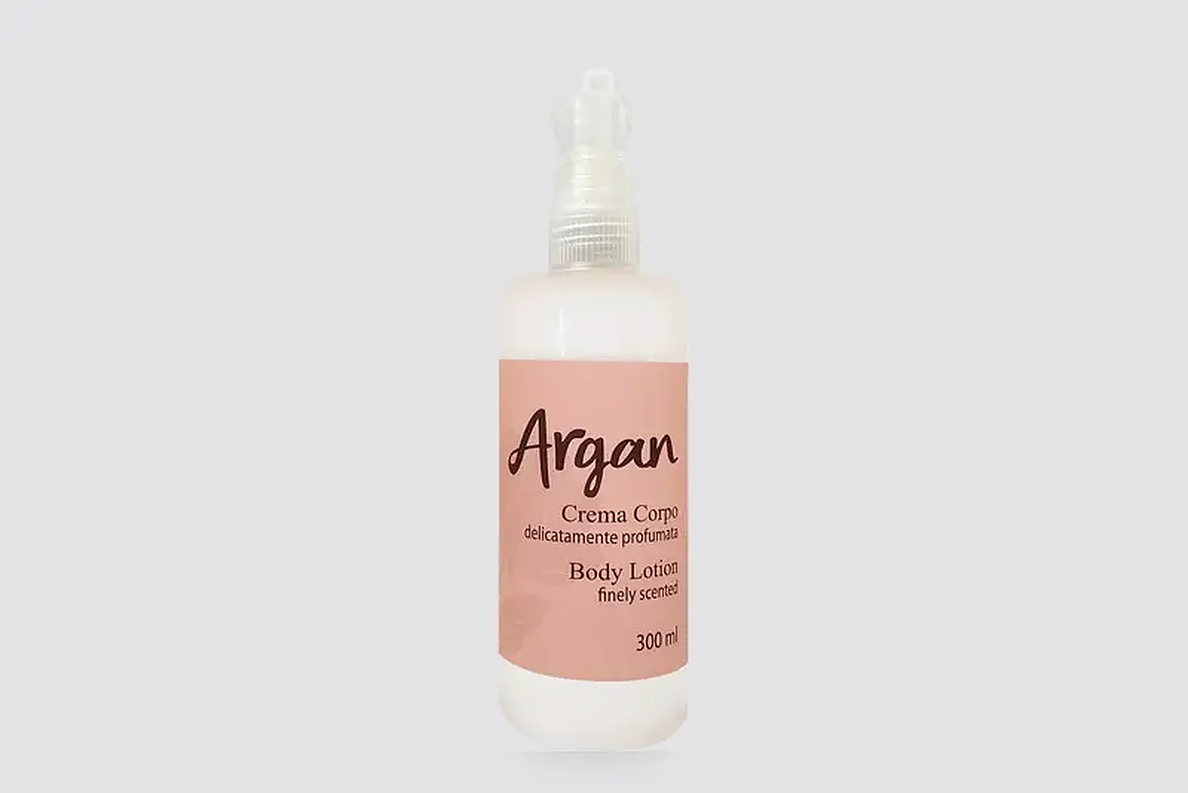 Argan – Dispenser 300 ml, crema corpo, con pompetta
