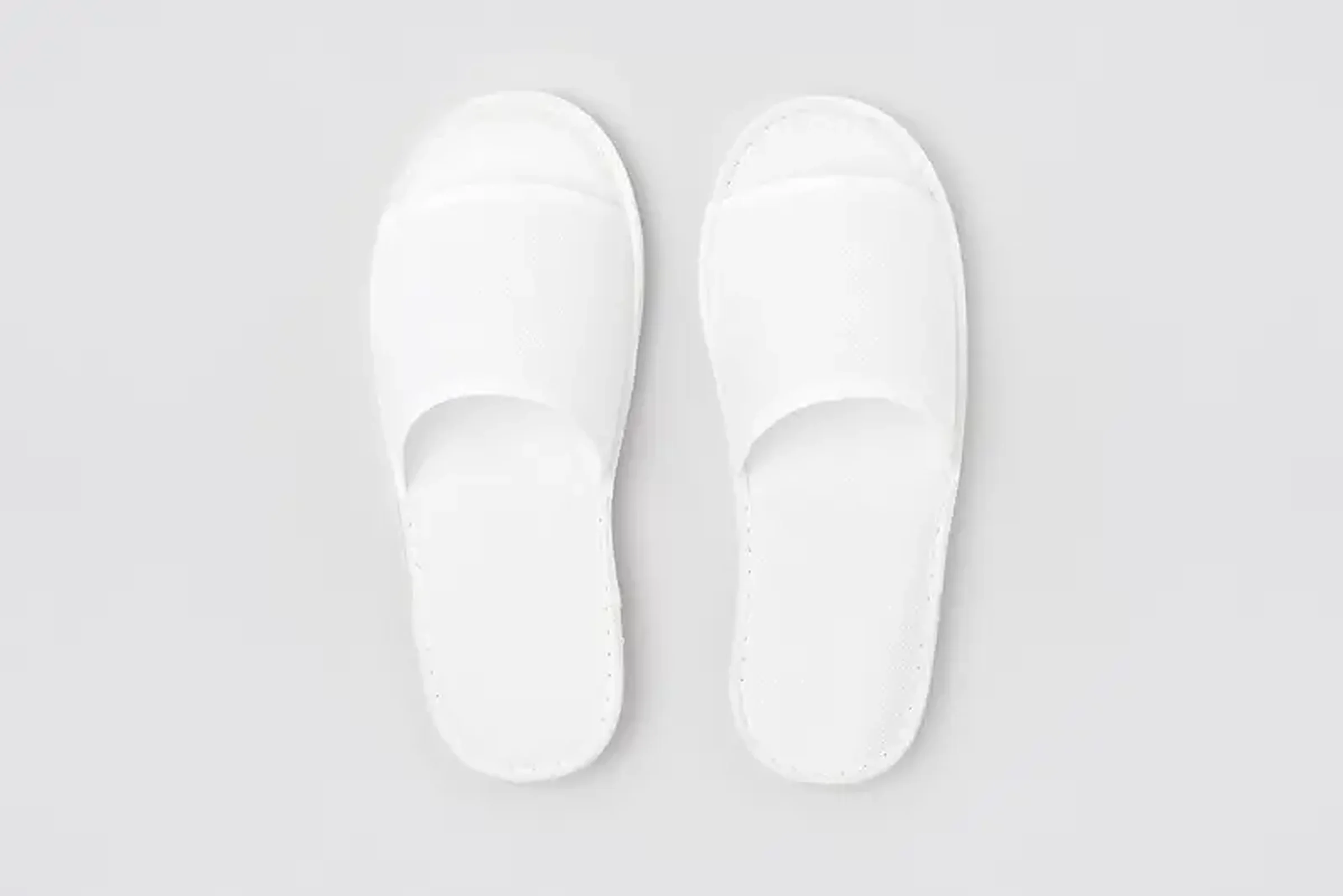 S-Basic aperta, colore bianco, misura 28,2cm | pantofola per hotel
