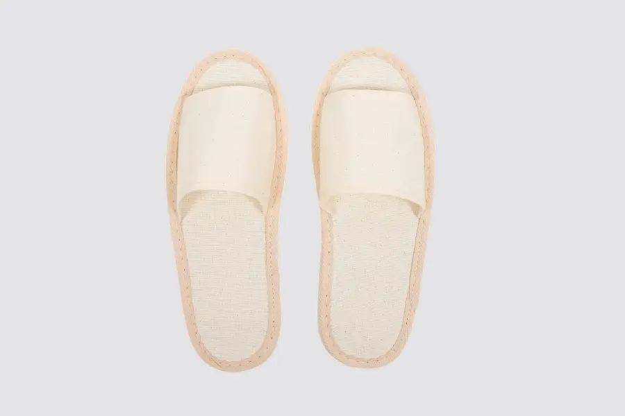 Terra, open-toe, size 28,5cm | Hotel slippers