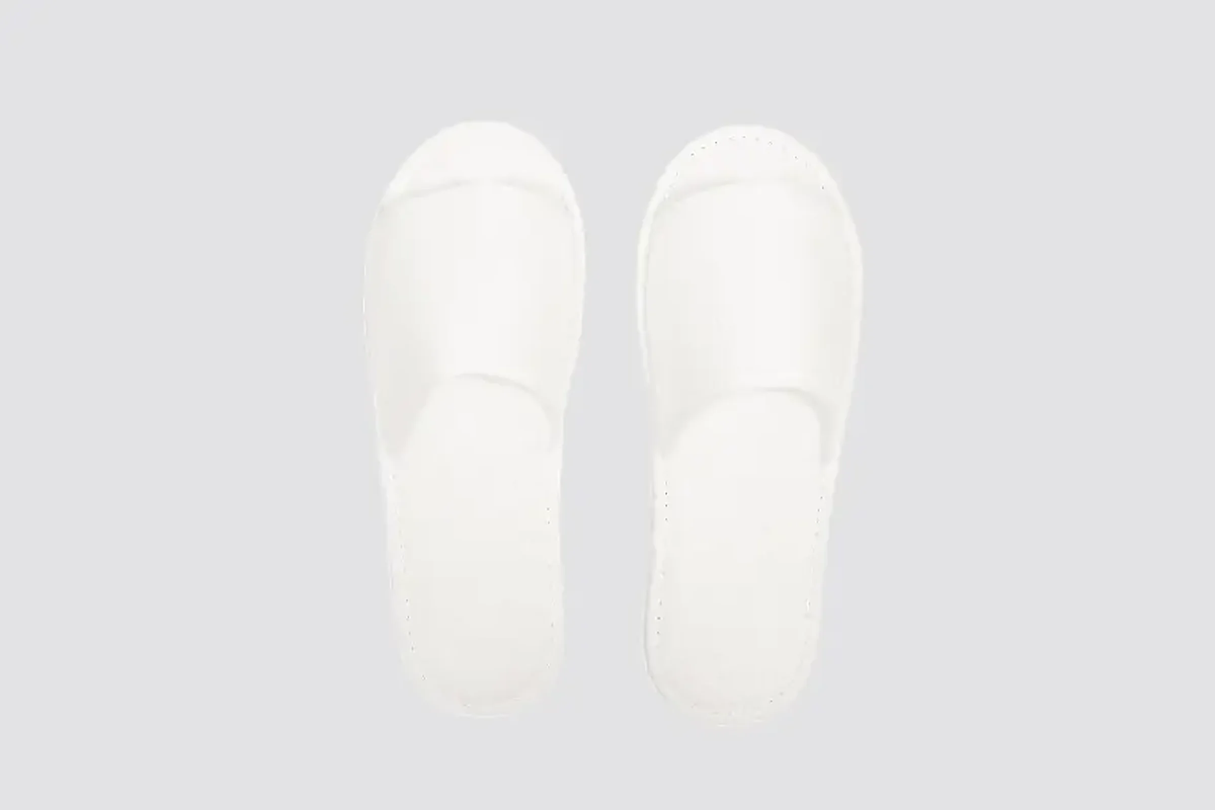 Pisa, aperta, colore bianco, misura 28,2cm | pantofola per hotel
