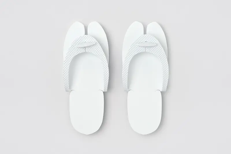 Hammam Sandal, weiß, Größe 28,2cm | Wellness-Slipper