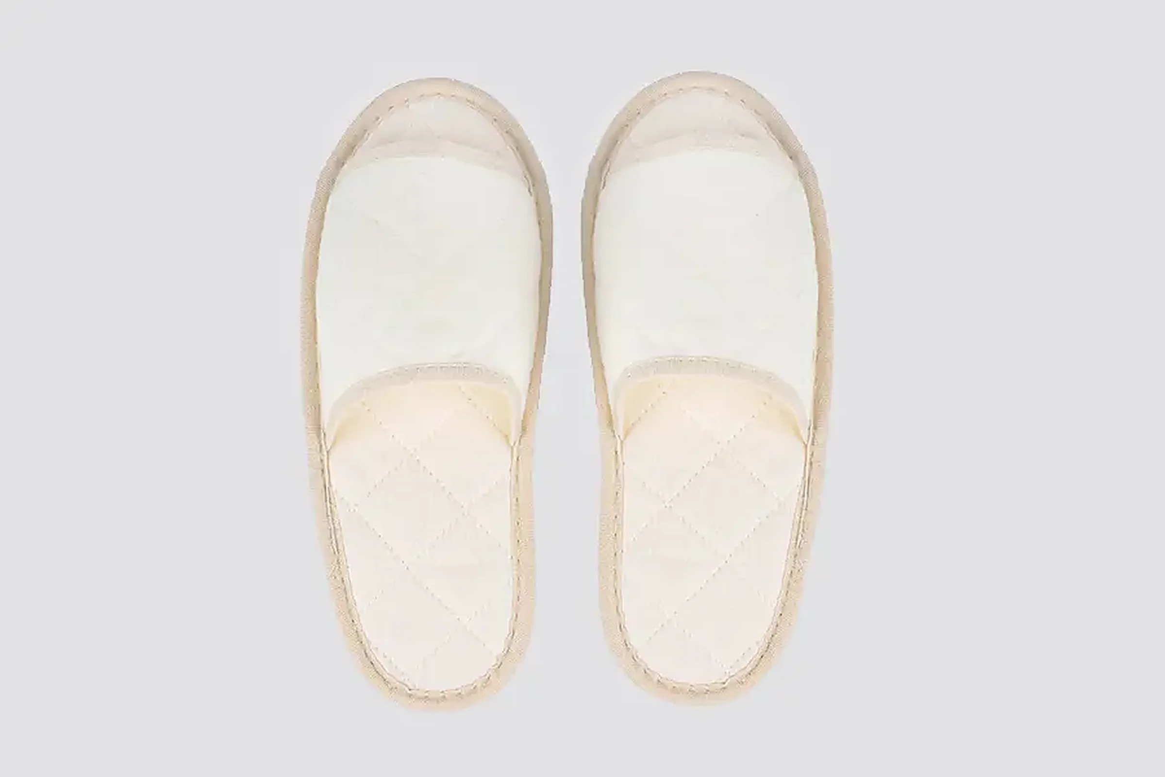 Pinar à bout ouvert, longueur 28,5cm, semelle en canne à sucre | chausson d’hôtel
