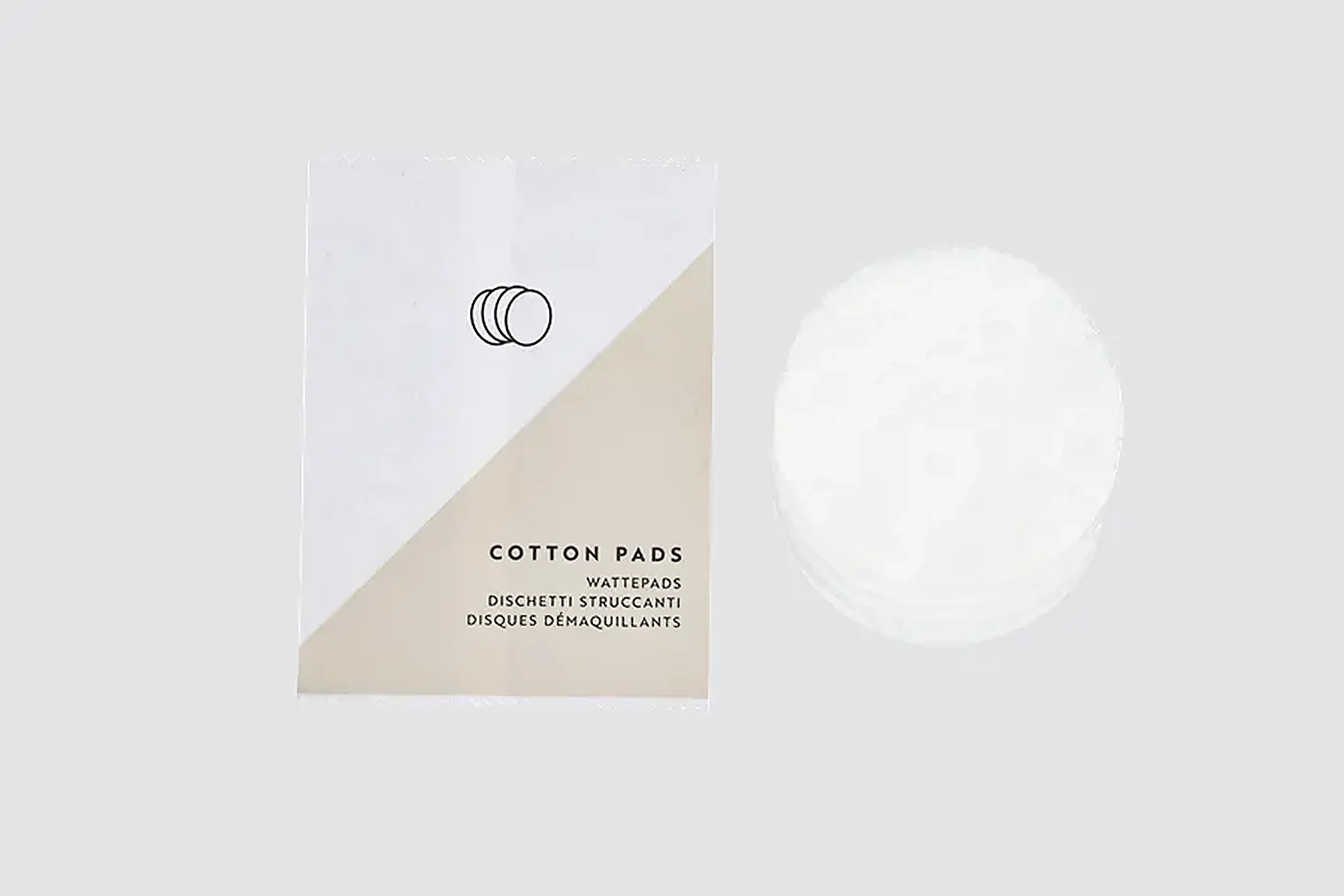 Elegant Amenities 4 Wattepads in Papiersachet