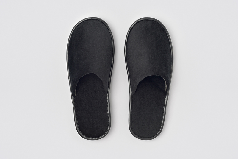 P-Andy Velour closed-toe, black, 4mm., size 28.2cm