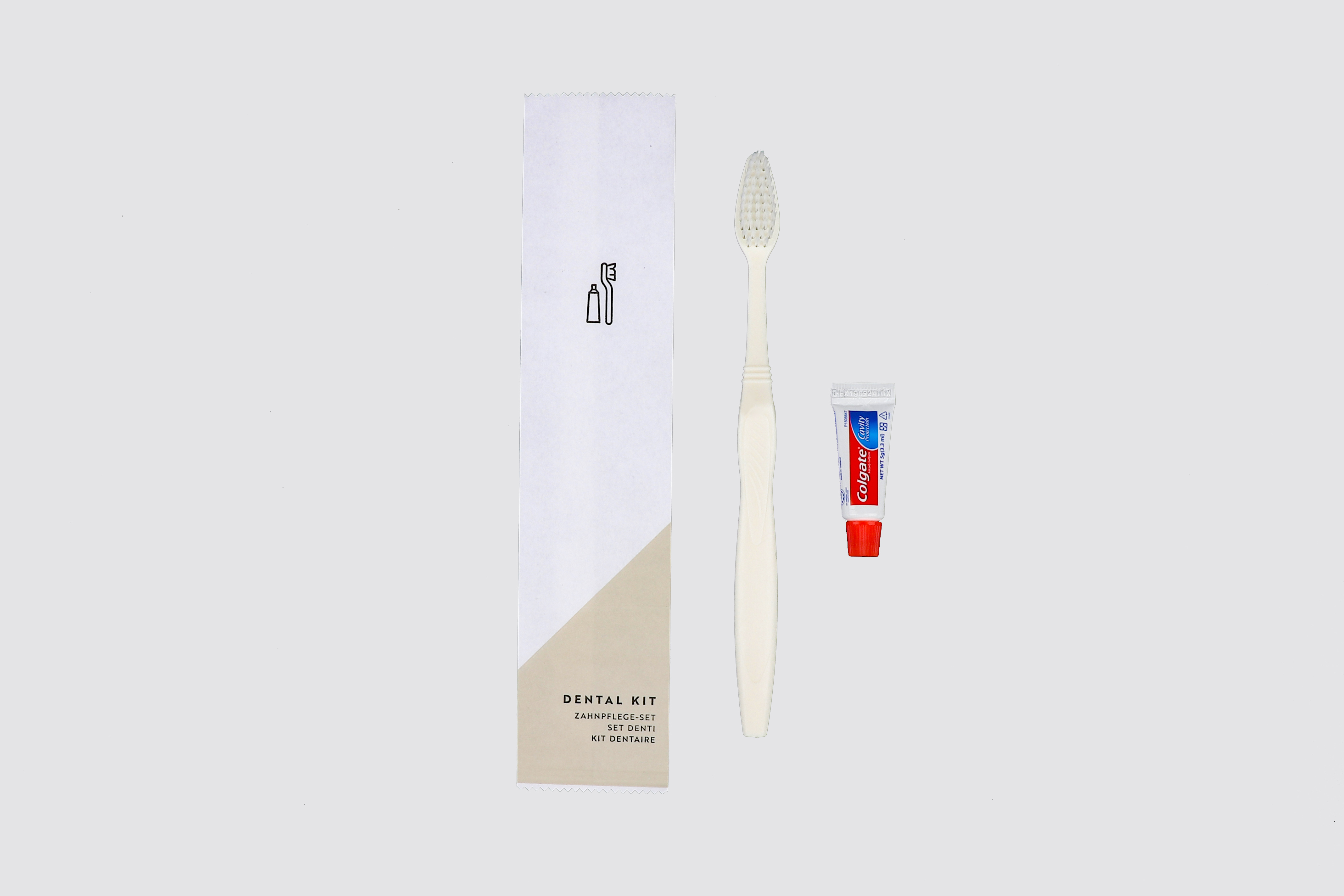 BASIC PAPER - Dental kit in paper sachet